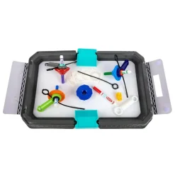 - Colourwhirls Arena de Combate + 4 Pinta Peonzas*CRAYOLA Hot