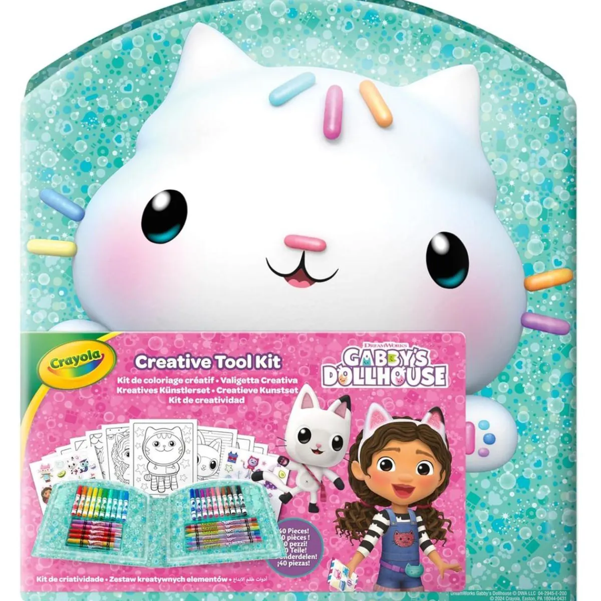 - Estuche Creativo Gabby's Dollhouse ㅤ*CRAYOLA Clearance