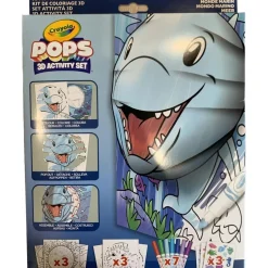 Discount - Juego de páginas para colorear y construir, tema del mundo marino, arte tridimensional ㅤ Arte Y Manualidades