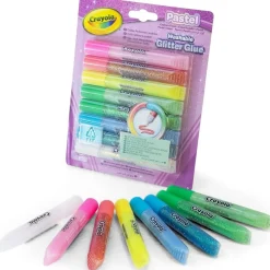 - Pegamentos con purpurina lavables en colores pastel para manualidades y tiempo libre ㅤ*CRAYOLA Clearance