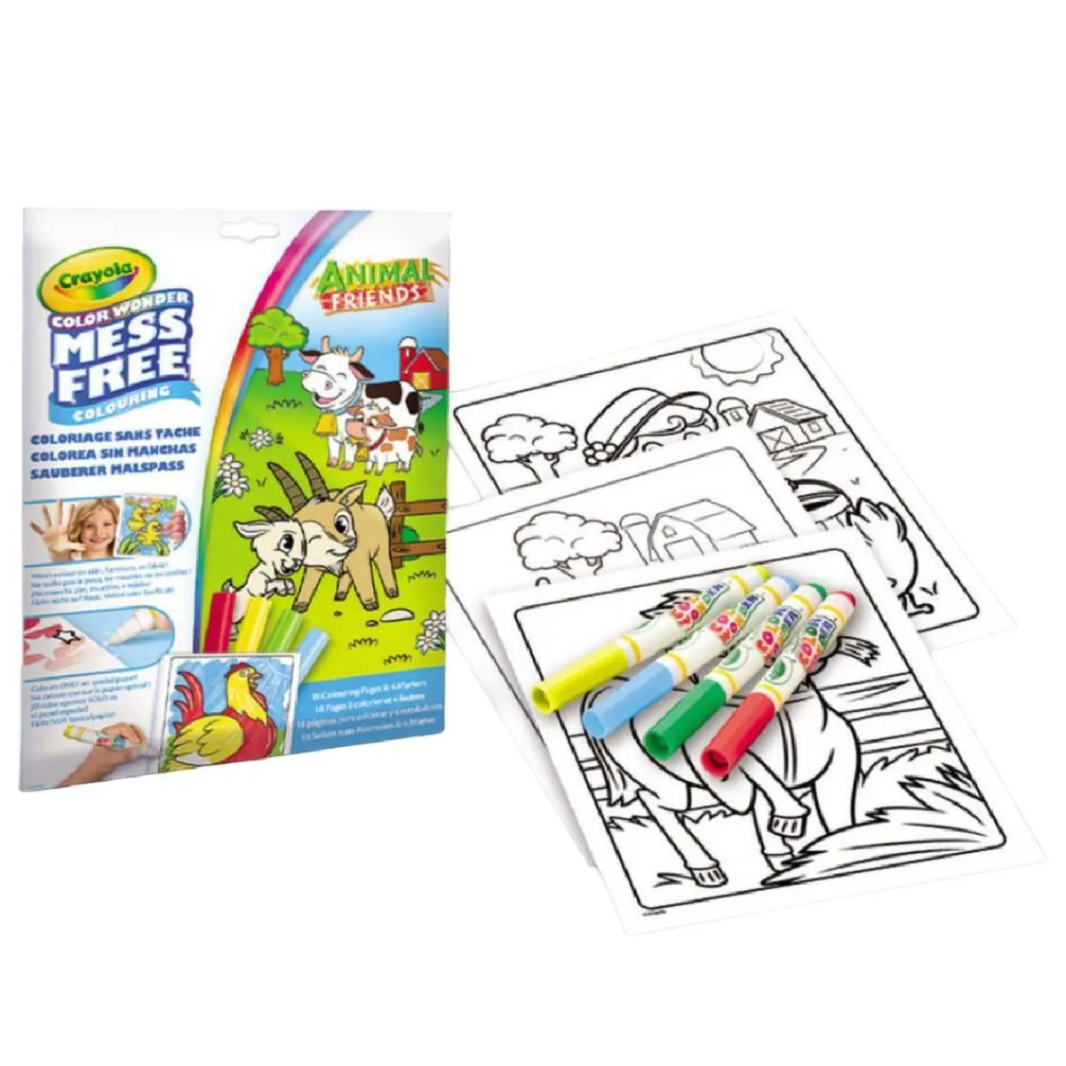- Set Color Wonder amigos de la granja*CRAYOLA