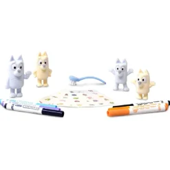 - Washimals: Bluey - 4 figuras para pintar y lavar*CRAYOLA