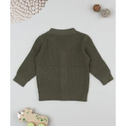 Best Cárdigan de niño verde tricotado Niño·Bebé Niño 3-36 Meses|Bebé Niño 3-36 Meses·Jerséis Y Cardigans