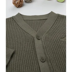 Best Cárdigan de niño verde tricotado Niño·Bebé Niño 3-36 Meses|Bebé Niño 3-36 Meses·Jerséis Y Cardigans