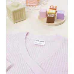 Best Cárdigan niña rosa con lazo Niña·Bebé Niña 3-36 Meses|Bebé Niña 3-36 Meses·Jerséis Y Cardigans