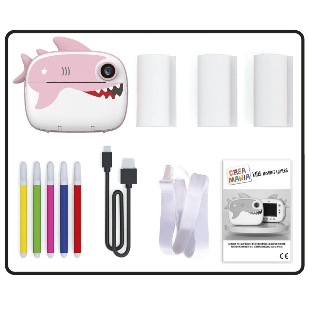 - Cámara instantánea (varios colores)*CREAMANIA Clearance