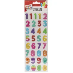 Creamania - Pegatinas con relieve - Números*CREAMANIA UNISEX New