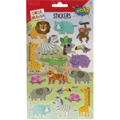 Discount Creamania - Pegatinas Dinosaurios/Animales salvajes (varios modelos) Deportes