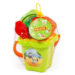 Outlet Cubo con accesorios de playa (Varios colores) Juguetes De Verano