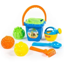 Outlet Cubo con accesorios de playa (Varios colores) Juguetes De Verano