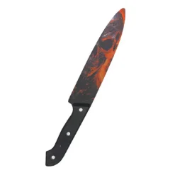 Discount Cuchillo Skull Impreso - 30 cm Disfraces|Halloween