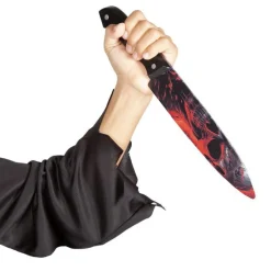 Discount Cuchillo Skull Impreso - 30 cm Disfraces|Halloween