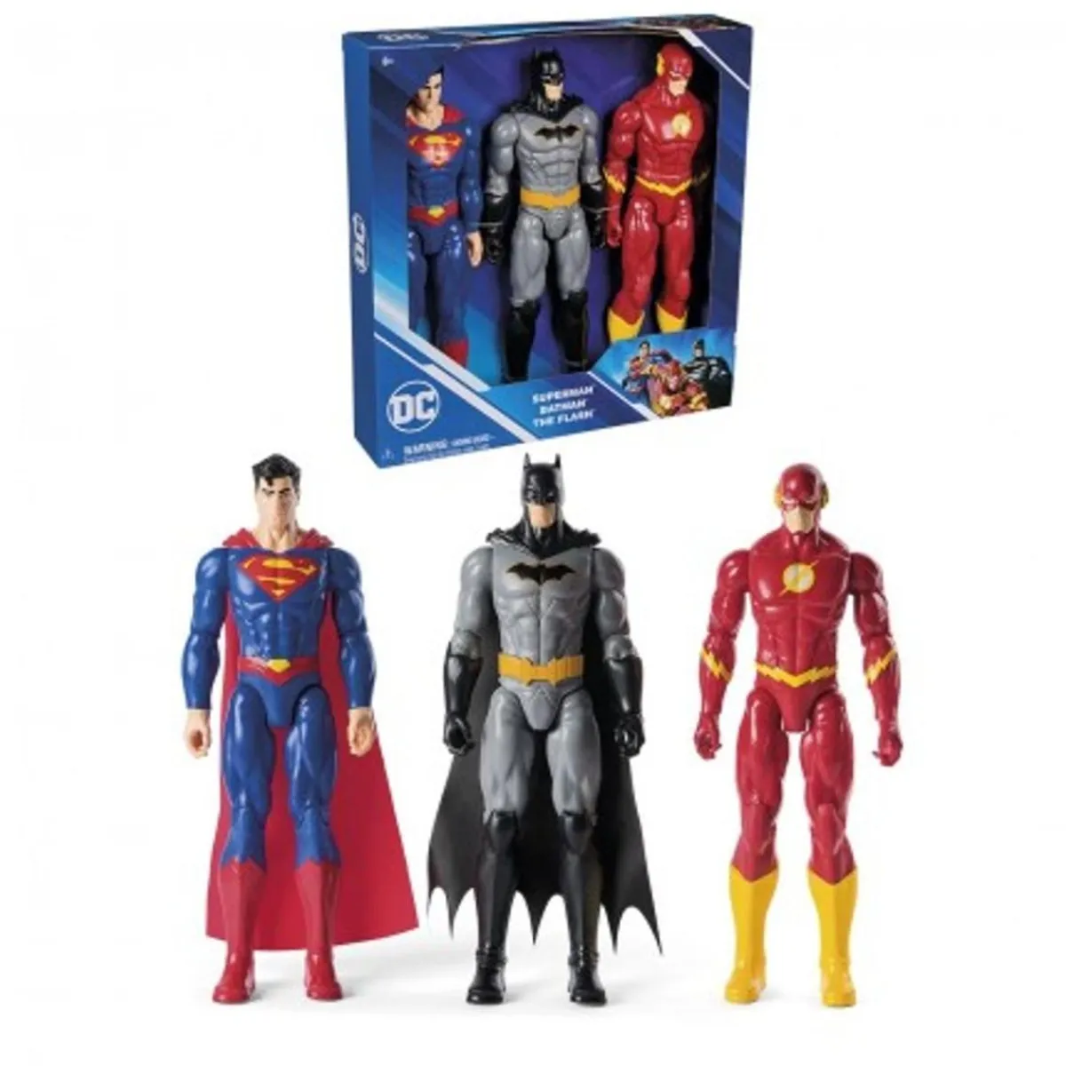 DC Cómics - Batman - Pack 3 figuras 30 cm de acción*SPIN MASTER Discount