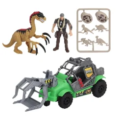Dino Valley - Playset con vehículo*CHAP MEI PLASTIC TOYS MFY Sale
