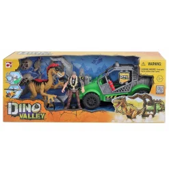 Dino Valley - Playset con vehículo*CHAP MEI PLASTIC TOYS MFY Sale