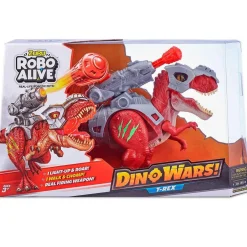 Hot Dino Wars T-Rex electrónico con movimiento y lanzador ㅤ Figuras De Acción