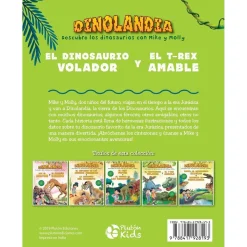 Discount Dinolandia - El dinosaurio volador y el T-rex amable Juguetes Educativos Y Libros