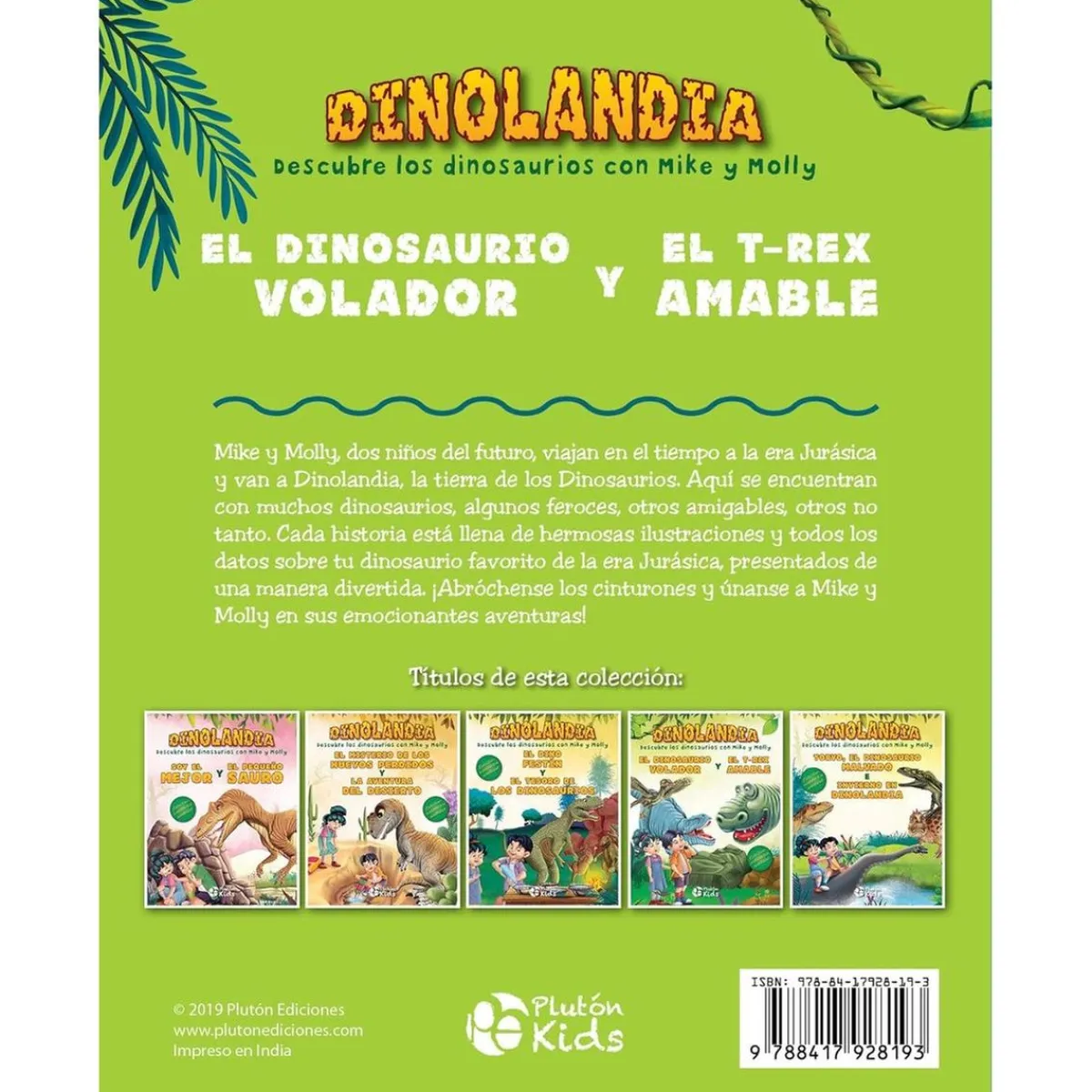 Discount Dinolandia - El dinosaurio volador y el T-rex amable Juguetes Educativos Y Libros