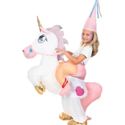 Outlet Disfraz a hombros de unicornio hinchable para niños Talla única Disfraces|Halloween