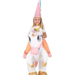 Outlet Disfraz a hombros de unicornio hinchable para niños Talla única Disfraces|Halloween
