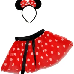 Disfraz Adulto en Rojo, Blanco y Negro XS ㅤ*TOYS "R" US New