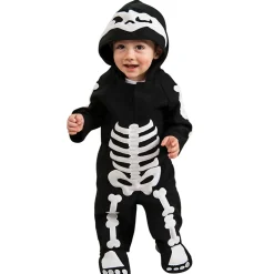 Outlet Disfraz Bebé - Esqueleto 6-12 meses Halloween|Disfraces