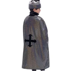 Clearance Disfraz Capa y Corona Medieval Disfraces|Halloween