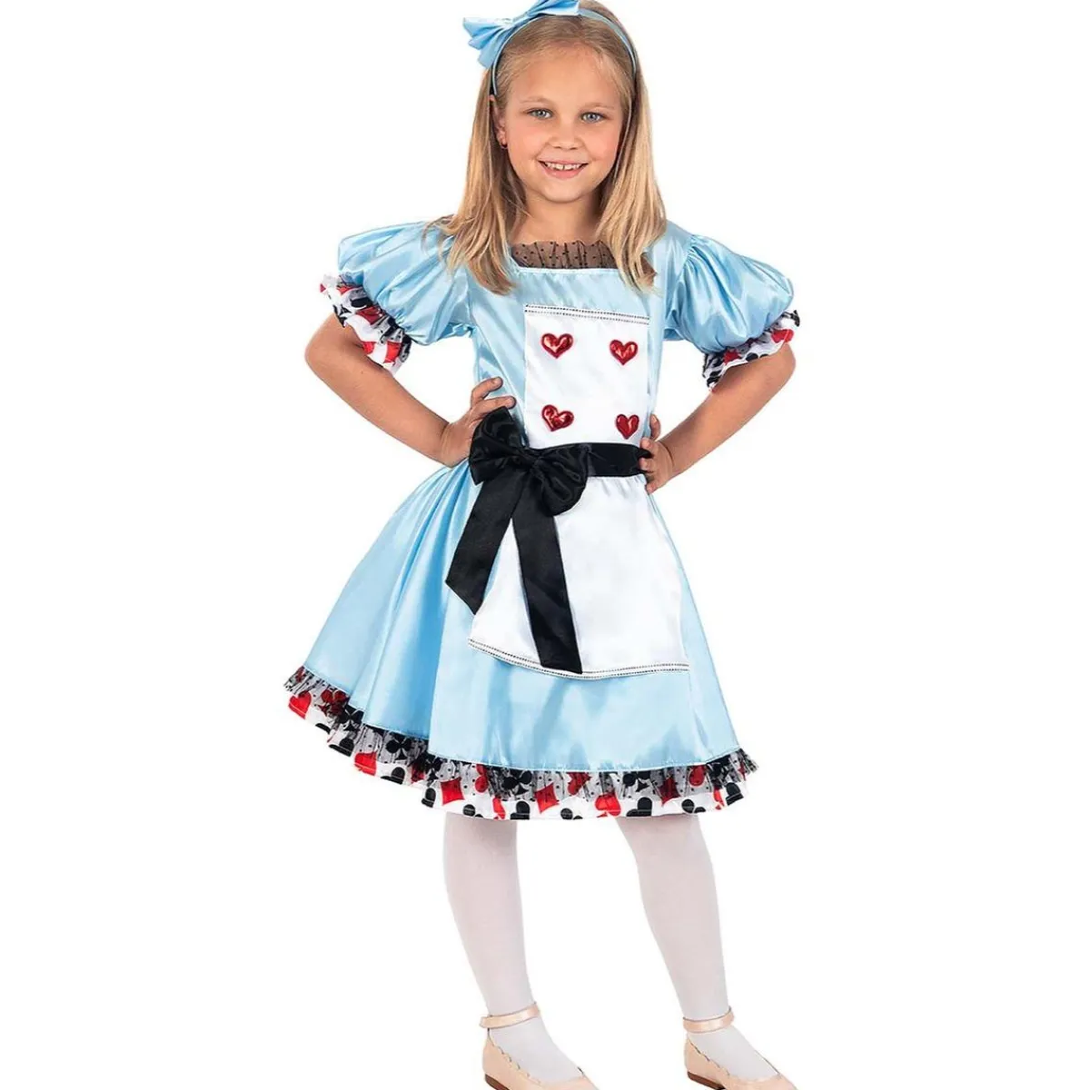 Disfraz de Alicia Deluxe para niña 7-9 años Disfraces|Halloween