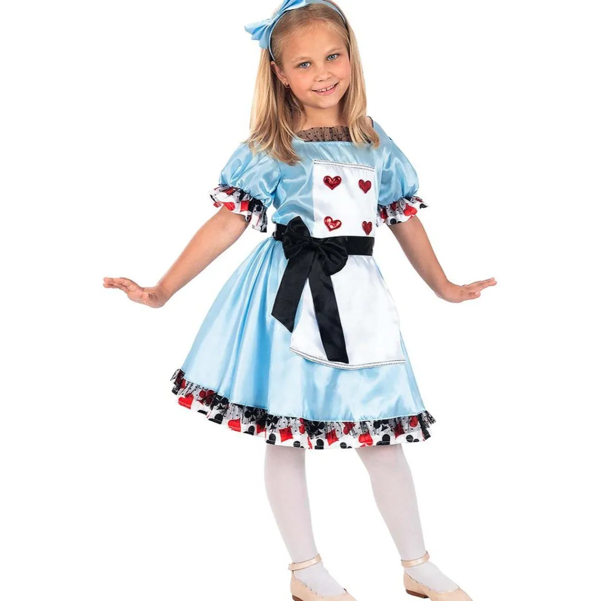 Disfraz de Alicia Deluxe para niña 7-9 años Disfraces|Halloween