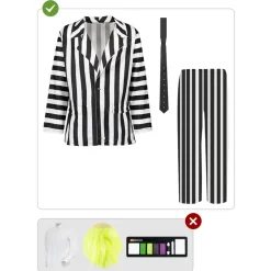 Disfraz de Beetlejuice XL*Funidelia Clearance