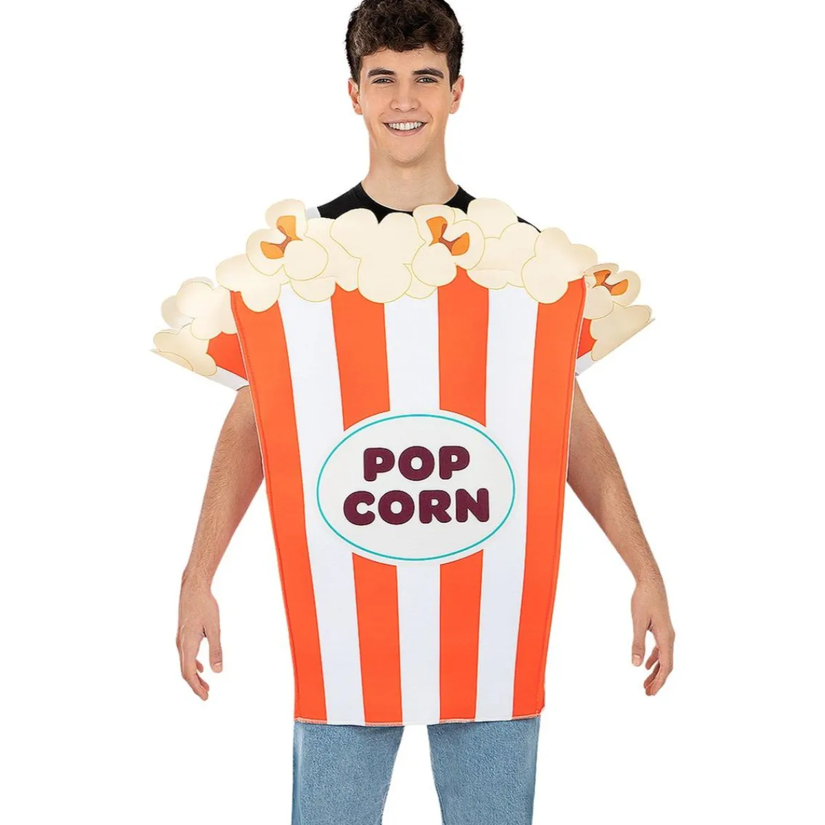 New Disfraz de bolsa de palomitas para adulto Talla única Halloween|Disfraces