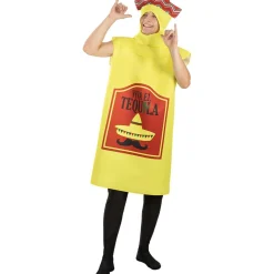 Clearance Disfraz de Botella de Tequila para adulto Talla única Halloween|Disfraces