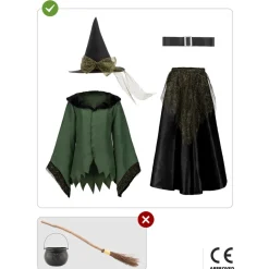 New Disfraz de bruja deluxe mujer XL Disfraces|Halloween