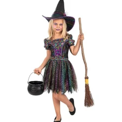 Online Disfraz de Bruja Glitter (3-4 años) Disfraces|Halloween