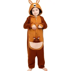Hot Disfraz de canguro onesie para niños 5-6 años Halloween|Disfraces