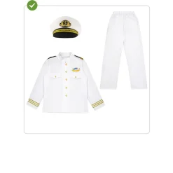 Best Disfraz de capitán de la marina para hombre XL Disfraces|Halloween