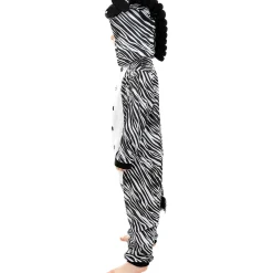 Disfraz de cebra onesie para niños 7-9 años*Funidelia Best