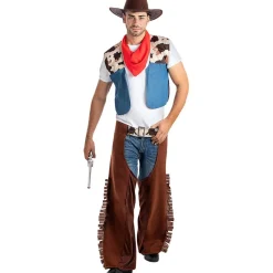 Clearance Disfraz de cowboy para hombre M-L Halloween|Disfraces