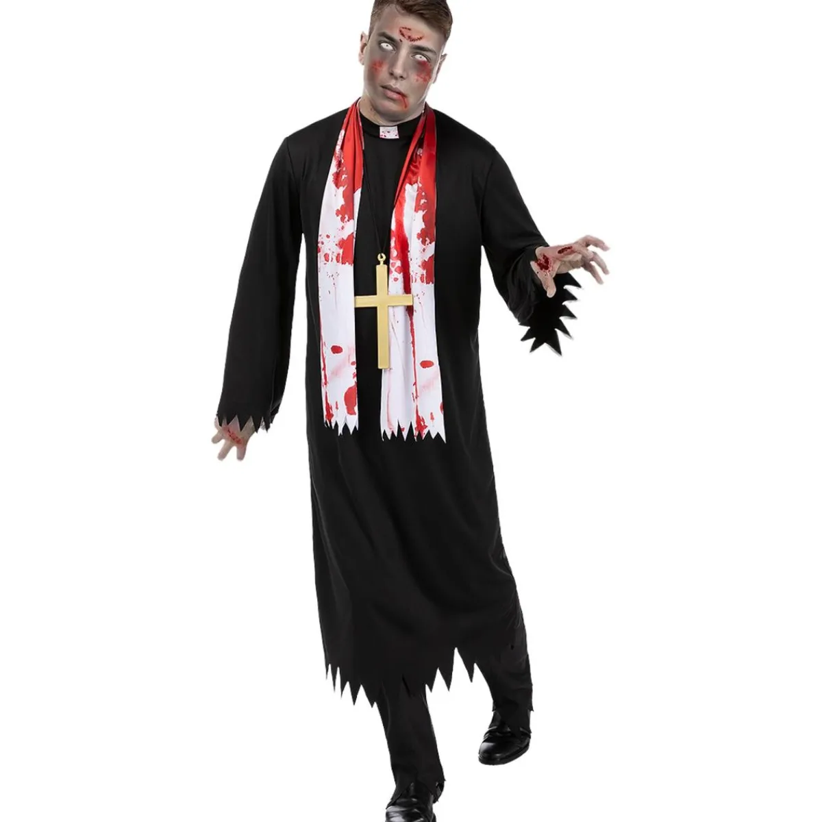 Discount Disfraz de cura zombie hombre XXL Disfraces|Halloween