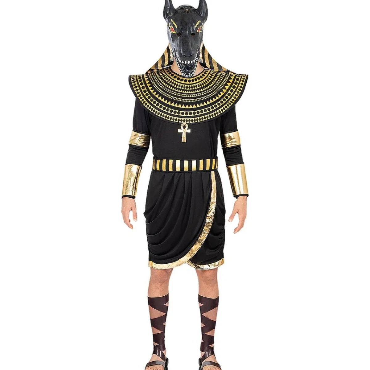 New Disfraz de Dios Anubis para hombre S-M Disfraces|Halloween