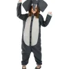 Online Disfraz de elefante onesie para niños 10-12 años Halloween|Disfraces