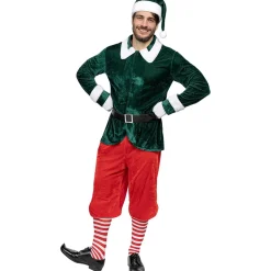 Clearance Disfraz de elfo Deluxe para hombre L Disfraces|Halloween