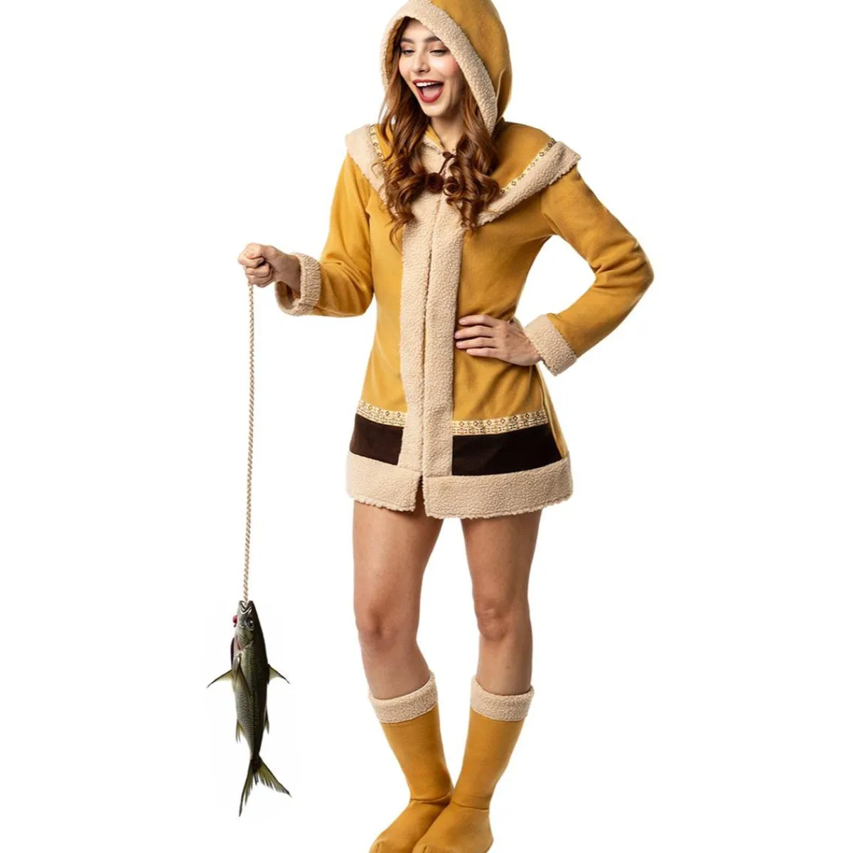 Outlet Disfraz de esquimal para mujer XL Disfraces|Halloween