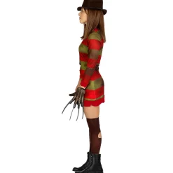 Sale Disfraz de Freddy Krueger mujer M Pesadilla en Elm Street Halloween|Disfraces