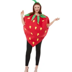 Disfraz de fresa Talla única*Funidelia Online