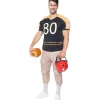 Discount Disfraz de fútbol americano musculoso para hombre M Disfraces|Halloween