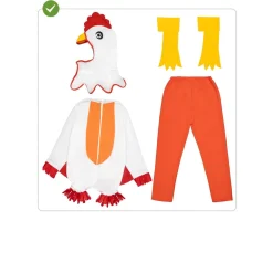 Clearance Disfraz de gallina para adulto M-L Disfraces|Halloween