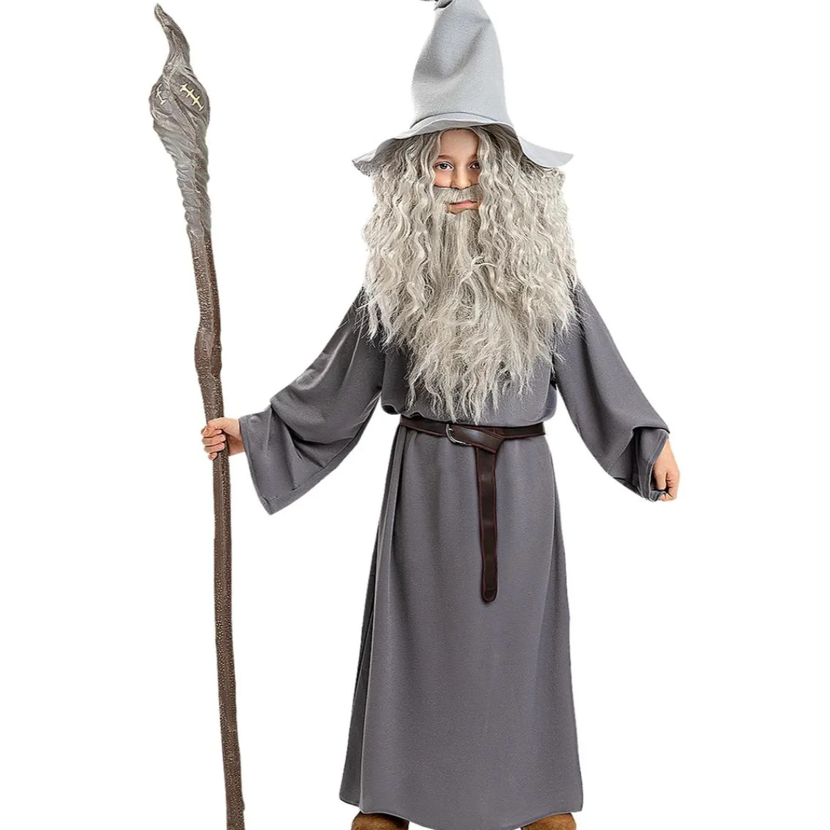 New Disfraz de Gandalf niño 7-9 años Halloween|Disfraces