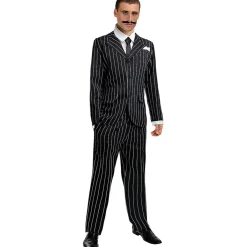 Disfraz de gangster negro años 20 M Disfraces|Halloween