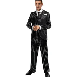 Disfraz de gangster negro años 20 M Disfraces|Halloween